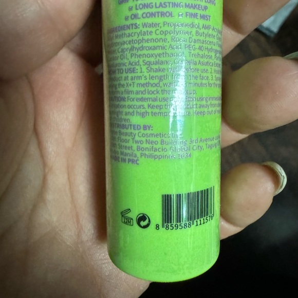Dazzle Me Get A Grip Setting Spray Matte All Day New Sealed Travel Make Up Spray - Picture 2 of 2